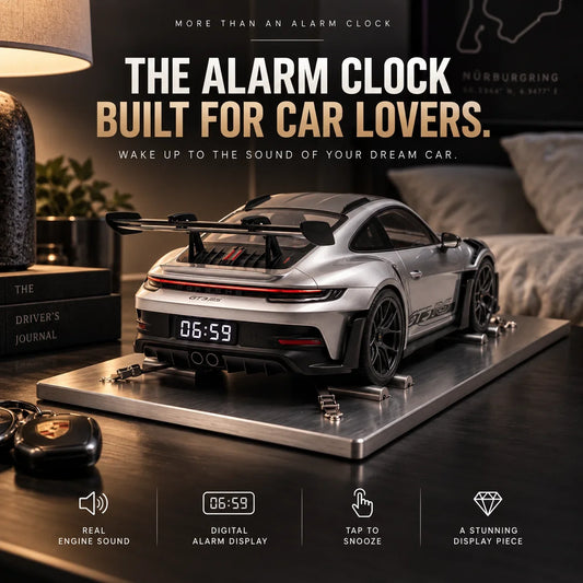 🏎️Wake Up To Real Engine Roar | Car Lover’s Dream Alarm Clock